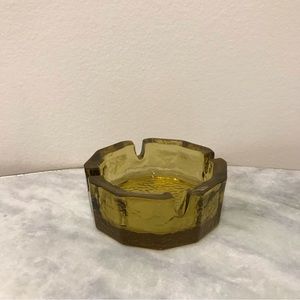 Amber ashtray